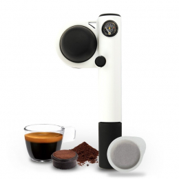 Handpresso Pump Weiß, tragbare Espressomaschine – Handpresso
