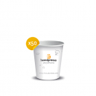 50 paper cups for Handpresso Auto and Handpresso Pump - Handpresso