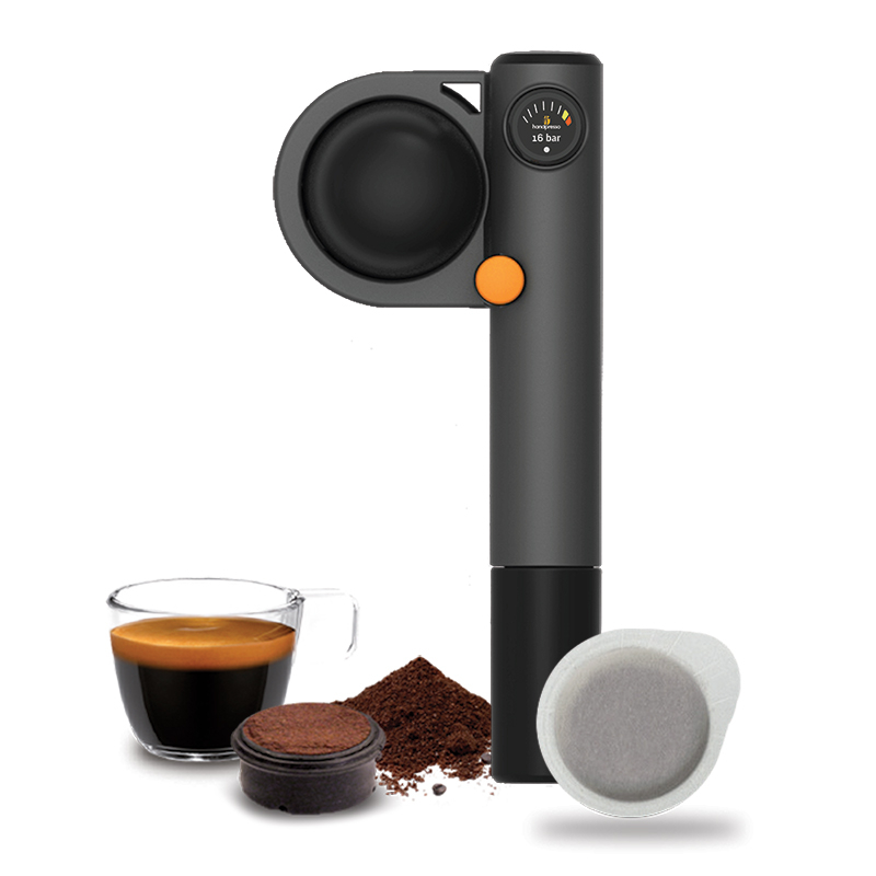 Machine expresso portable Handpresso Pump gris et orange - Handpresso