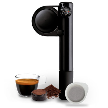 Pack Handpresso Pump argent et Thermo-flask argent